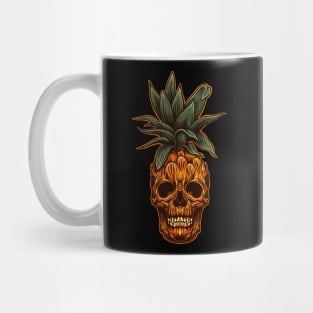 pineapple skull Mug